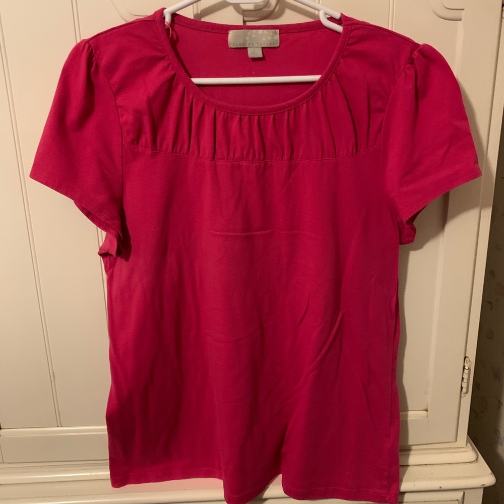 Carolyn Taylor Pink Blouse